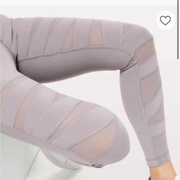 Lululemon Wunder Under Pant HR Mesh Sz.4 - Picture 2 of 7